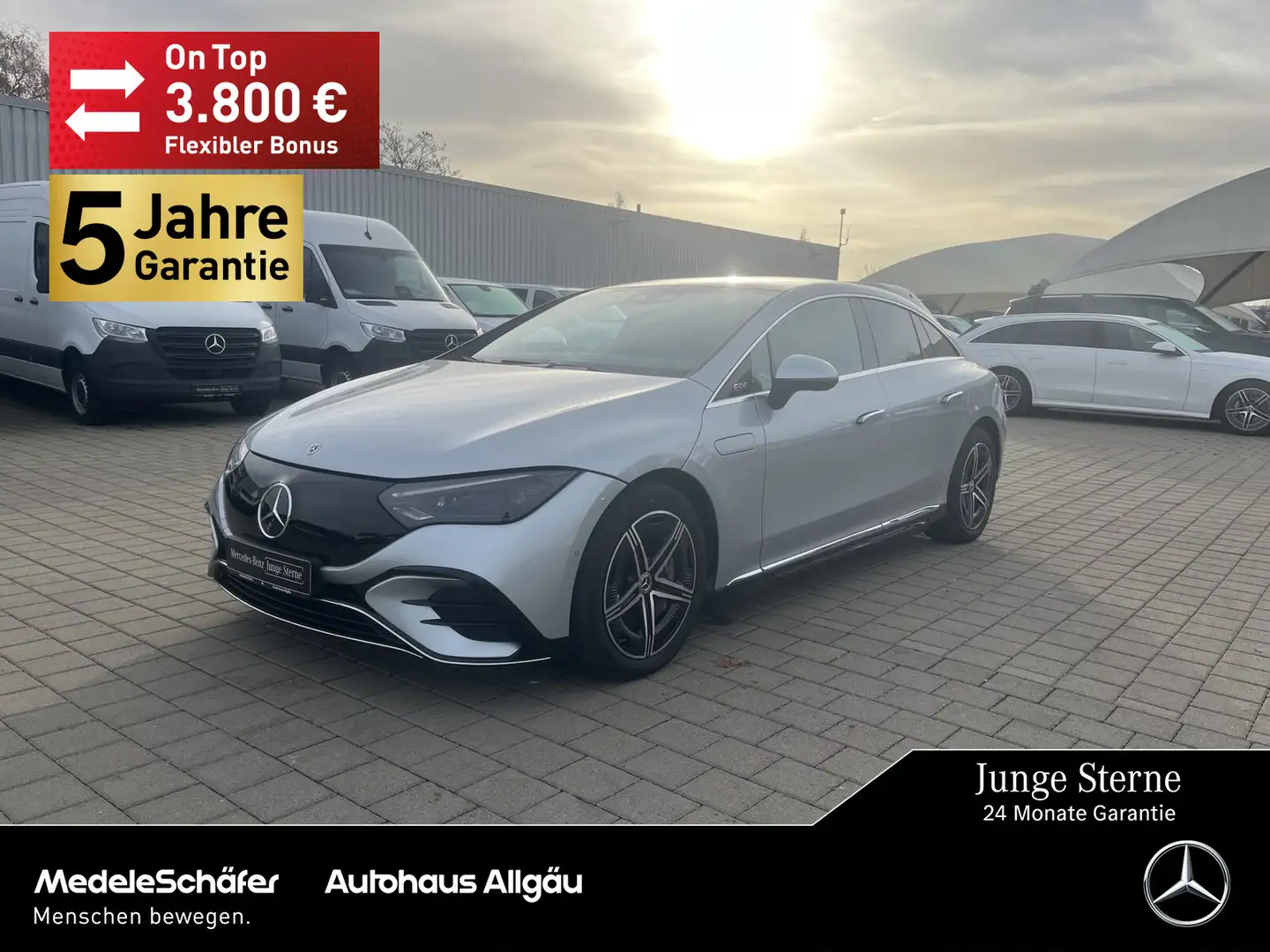 Mercedes-Benz EQE 350 EQE 350 4M AMG Premium Distronic Pano 3D NP95 LED Argent - 1