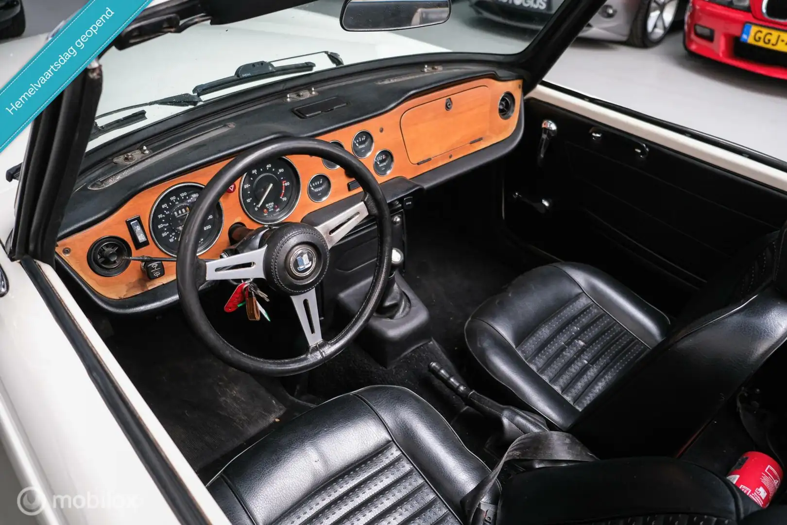 Triumph TR6 Soft Top | Hardtop| apk vrij | oldtimer | rijklaar Fehér - 2