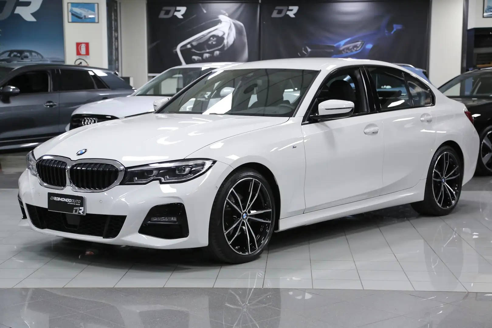 BMW 320 d Msport auto Bianco - 1