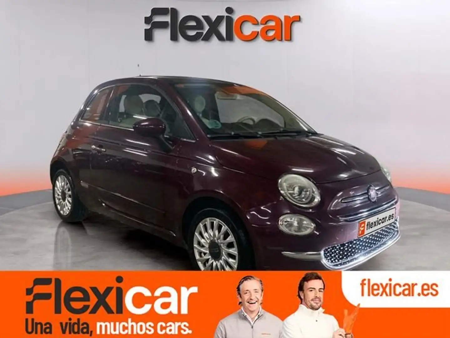 Fiat 500 0.9 Lounge Violett - 1