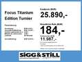 Ford Focus Titanium Edition Turnier 1.0I NAV*CAM*PDC* Grau - thumbnail 4