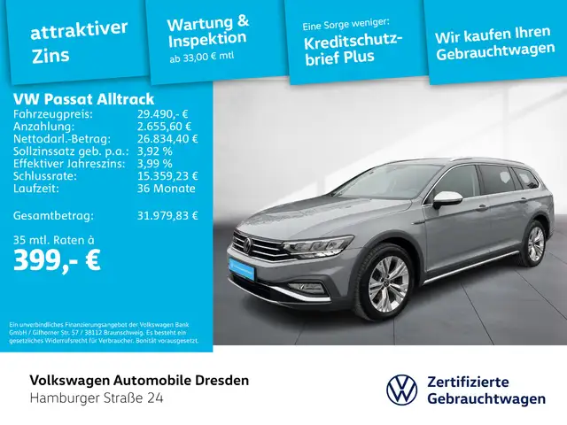 Volkswagen Passat Alltrack Passat Variant Alltrack 2.0 TDI DSG 4M AHK KAM