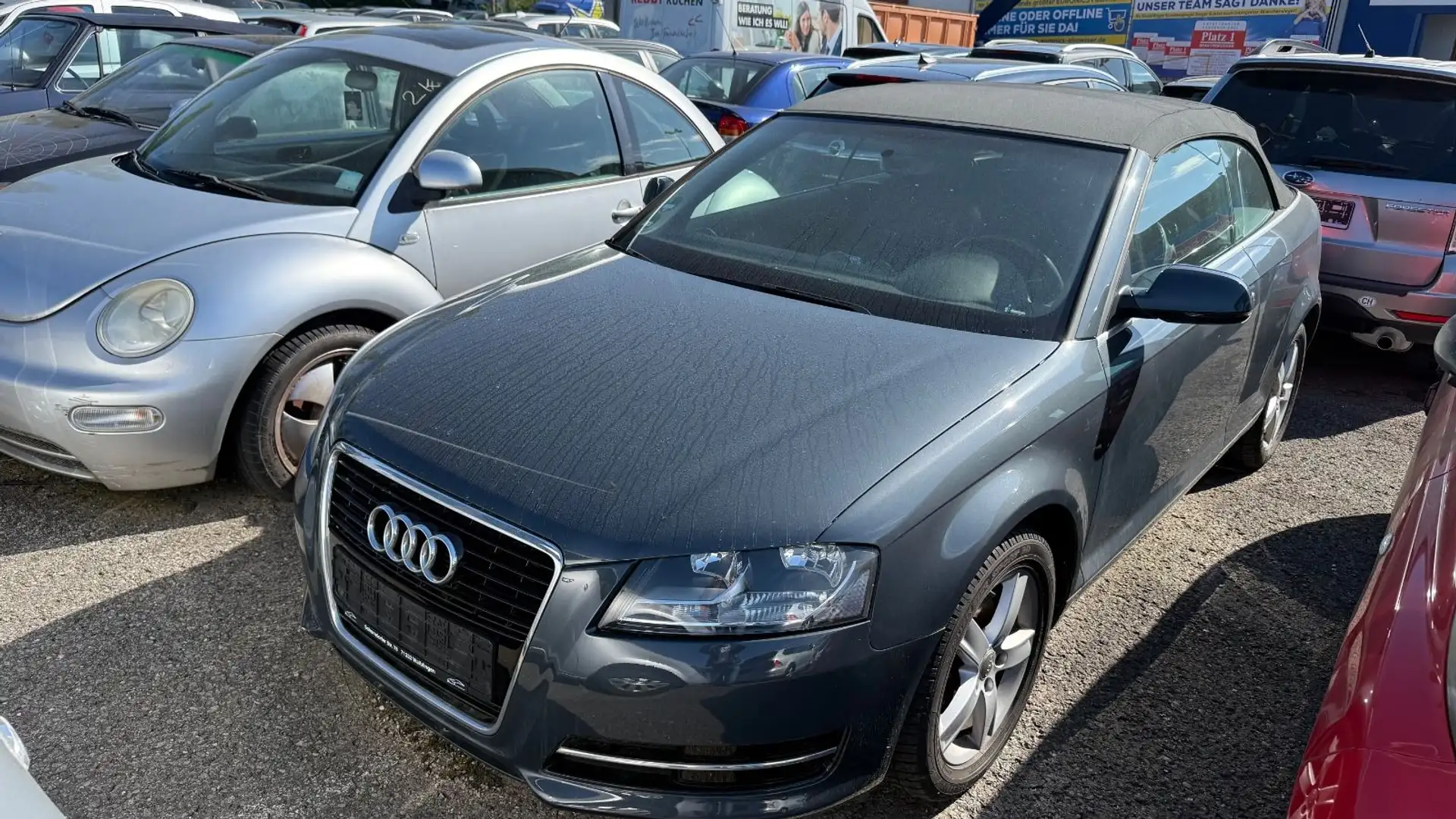 Audi A3 Cabriolet Attraction, Leder, Klima, Euro 5 Grau - 1