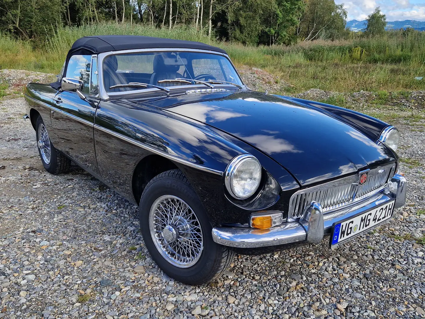 MG MGB Roadster Fekete - 1