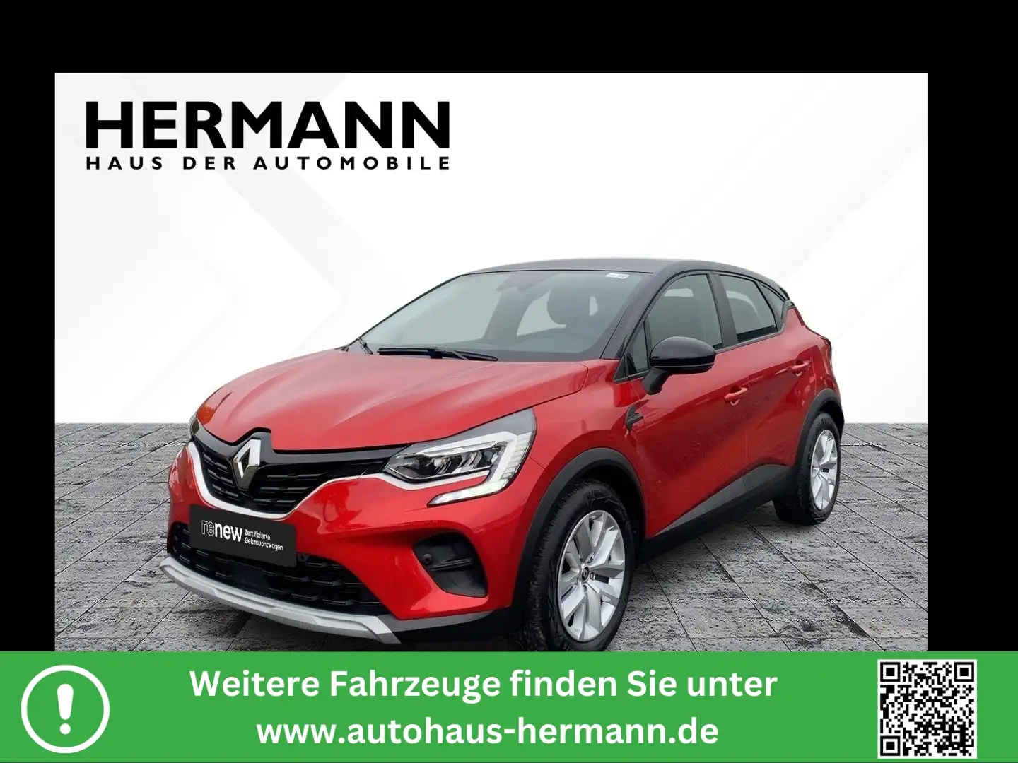 Renault Captur II 1.0 TCe 90 Zen LED*Klimaaut*Kamera Rot - 1