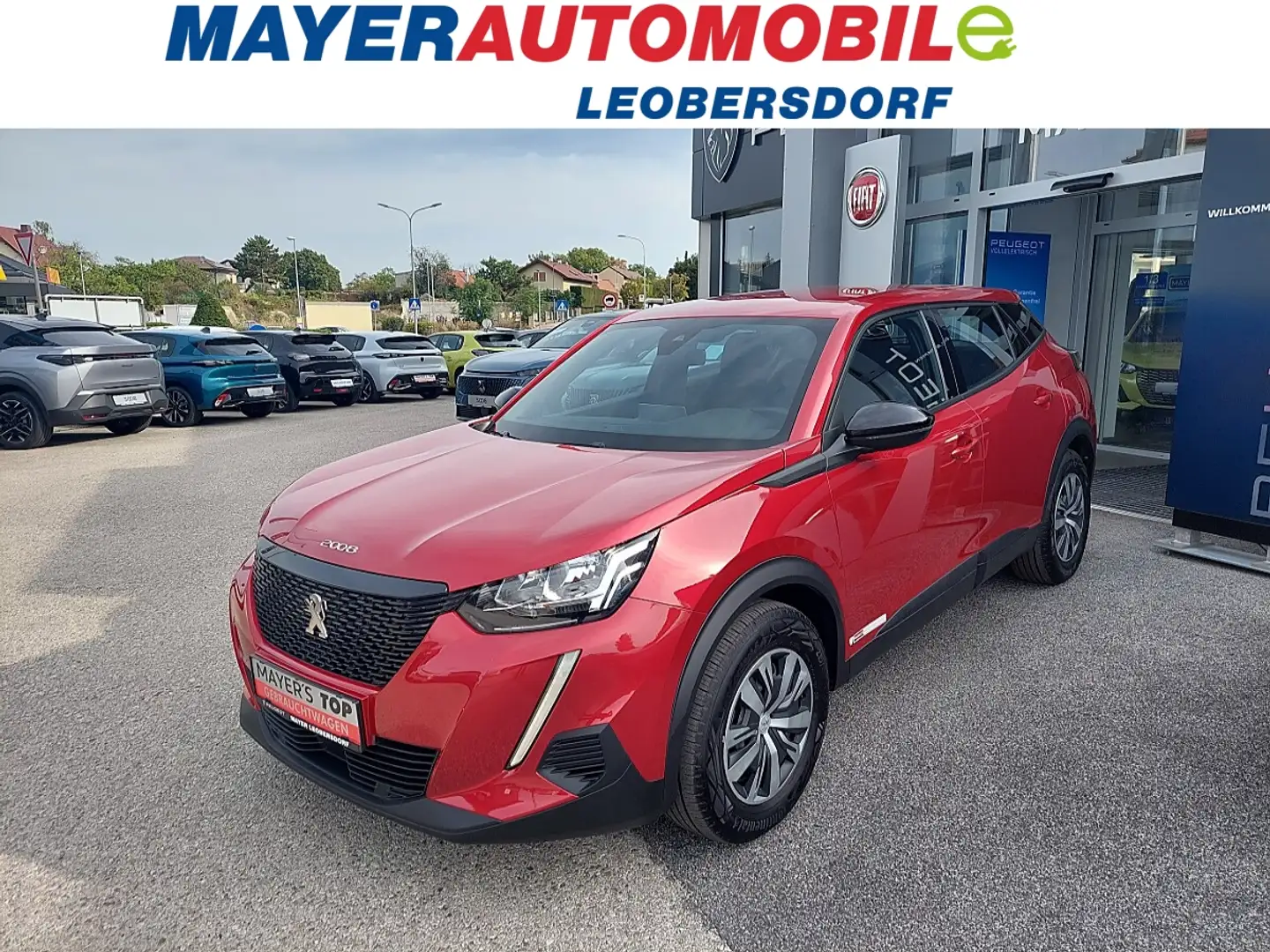 Peugeot 2008 PureTech 100 S&S Active Pack 6-Gang-Manuell Rot - 1