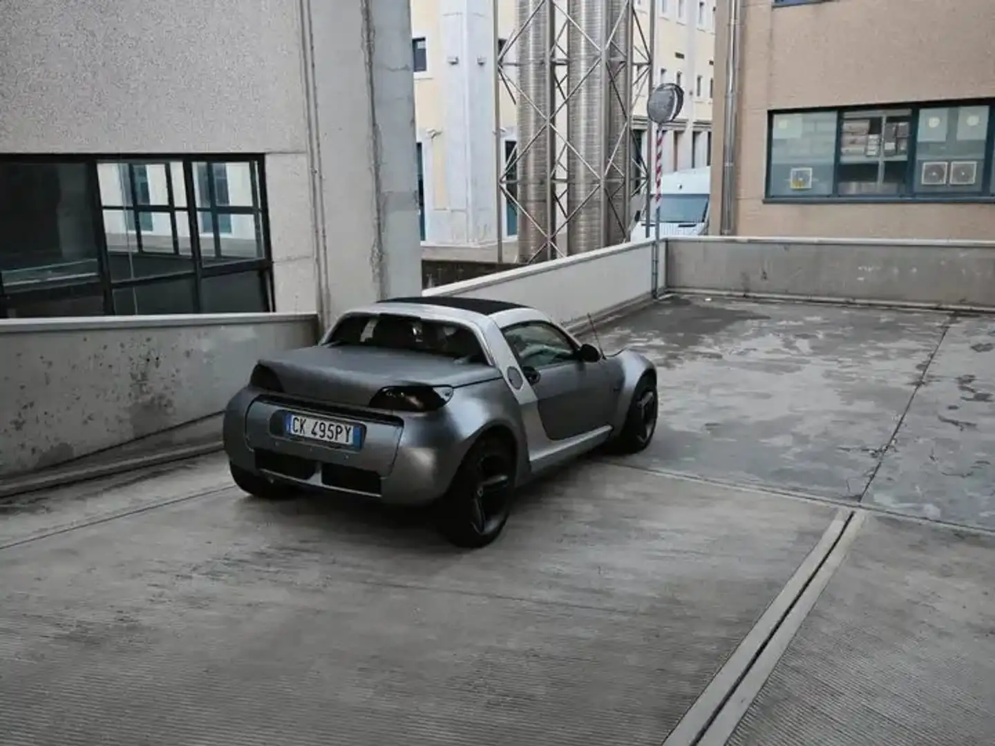 smart roadster Roadster 82cv - Grigio Opaco Magno designo Grigio - 2