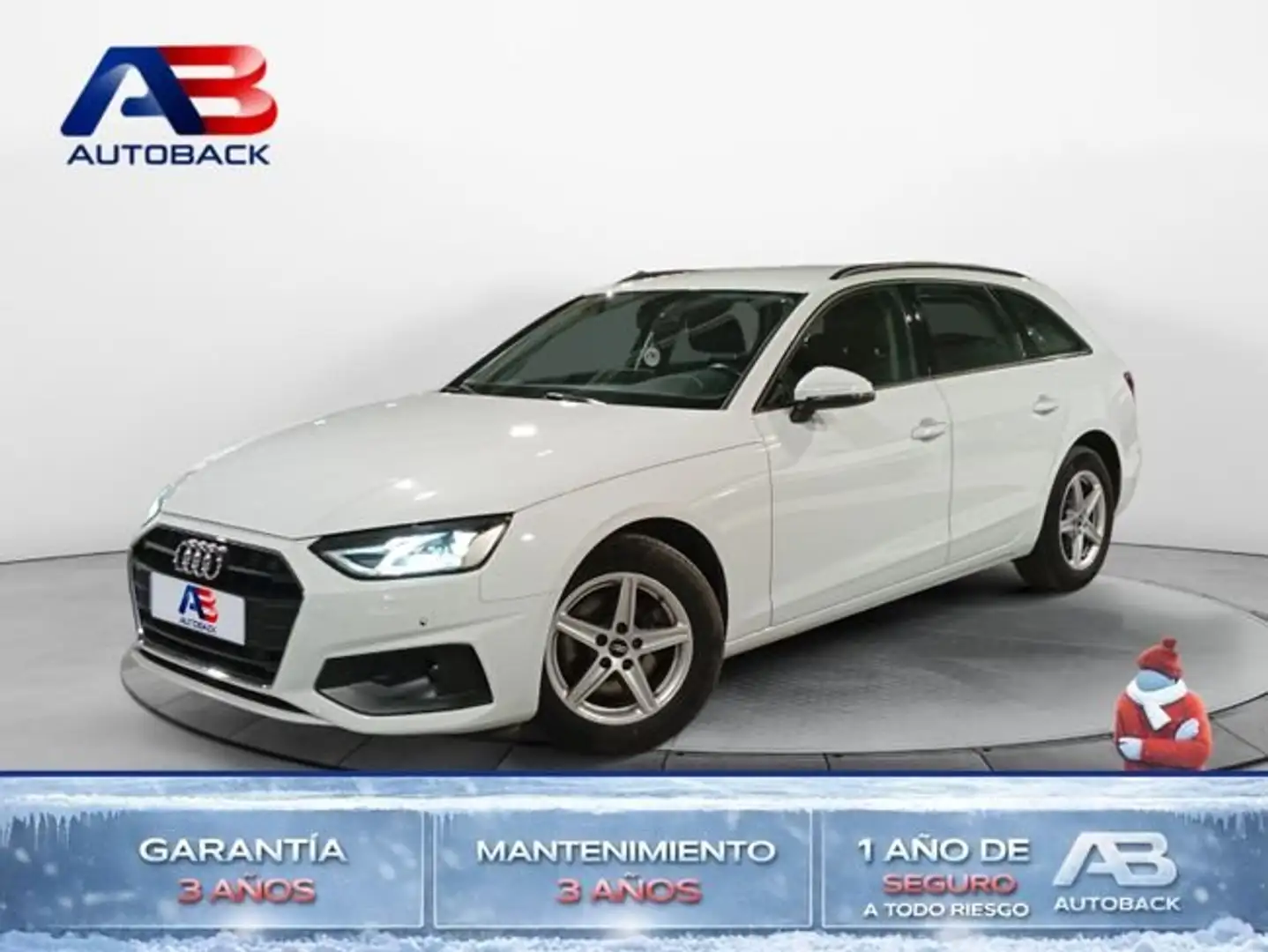 Audi A4 Avant Advanced 30 TDI 100kW S tronic Blanc - 1