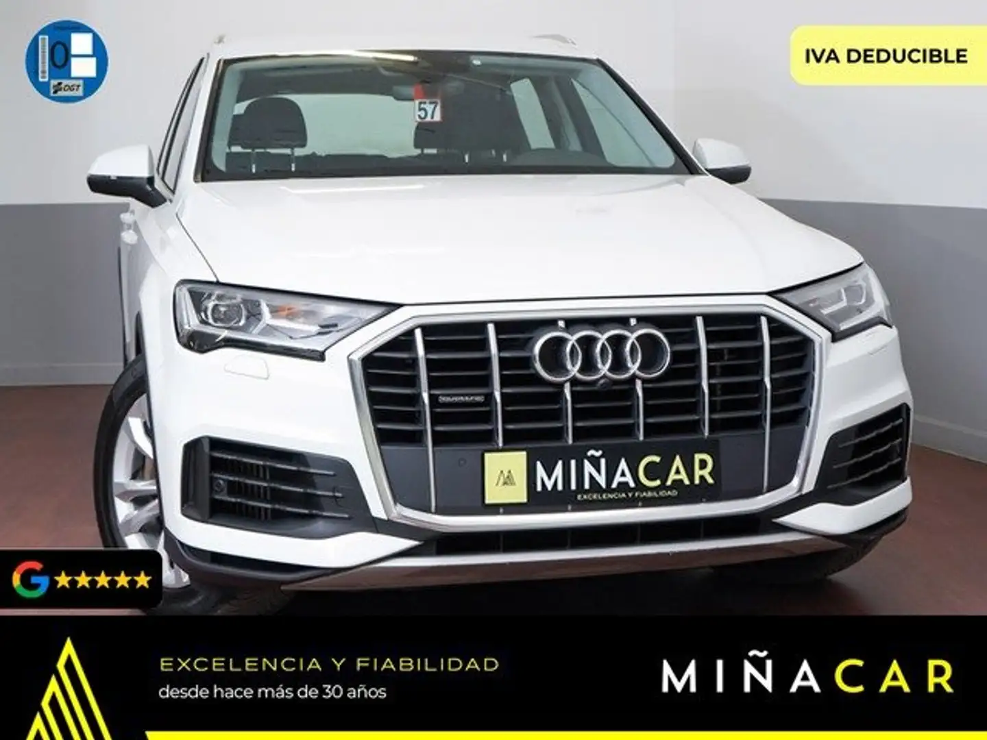 Audi Q7 55 TFSIe quattro tiptronic Blanco - 1