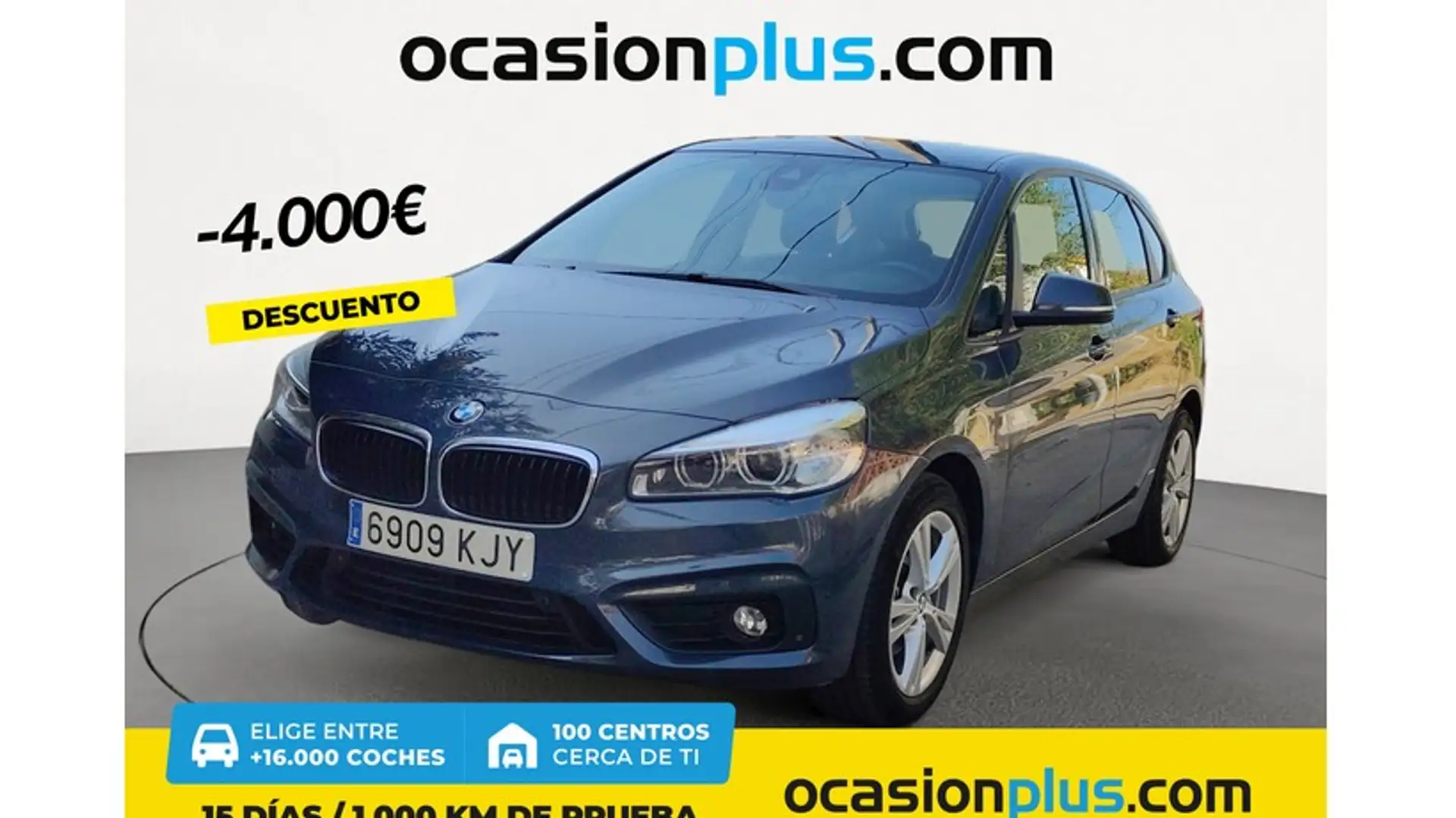 BMW 220 220dA Active Tourer Gris - 1