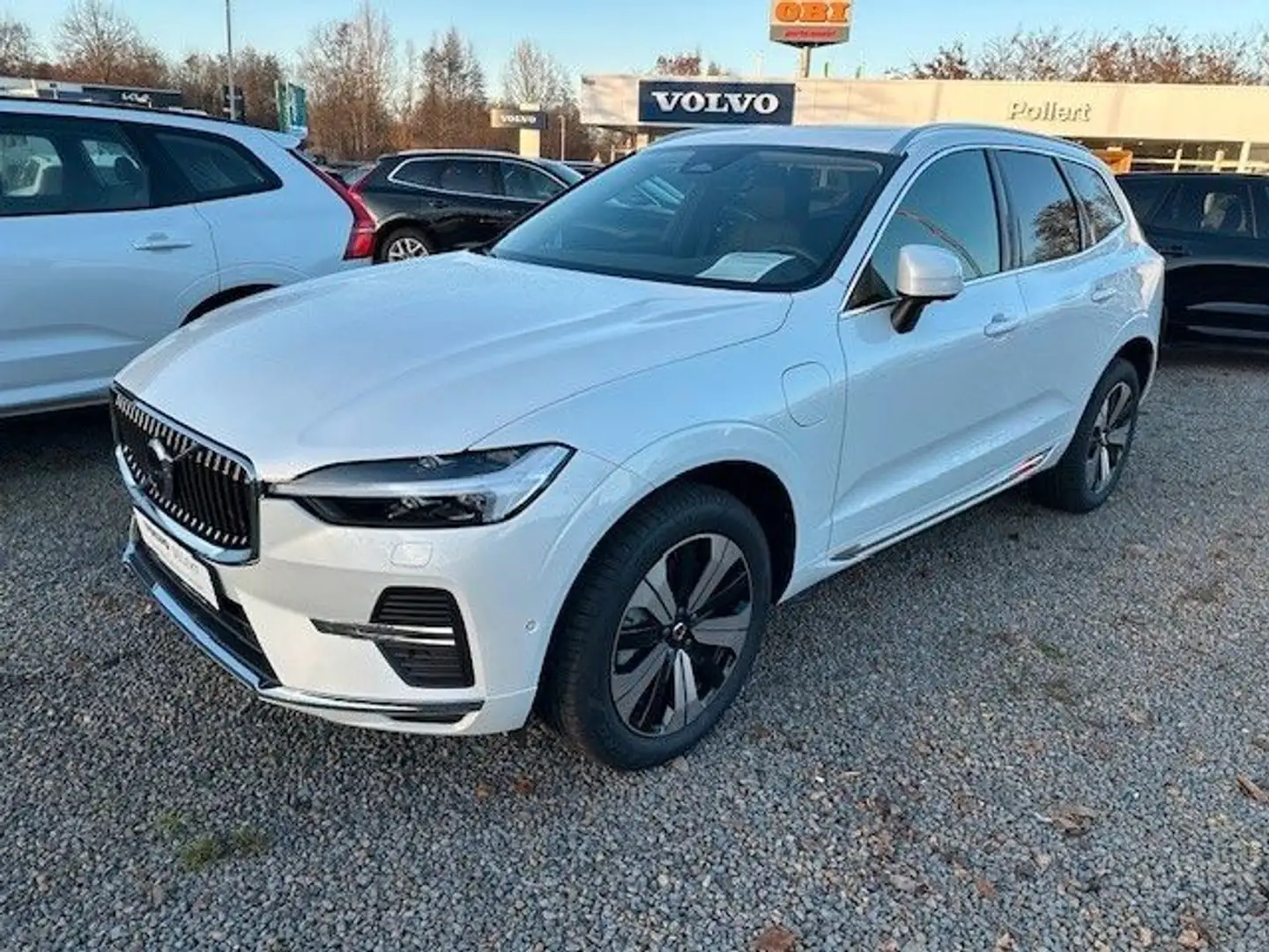 Volvo XC60 Plus Bright T6 Plug-In Hybrid AWD Weiß - 1