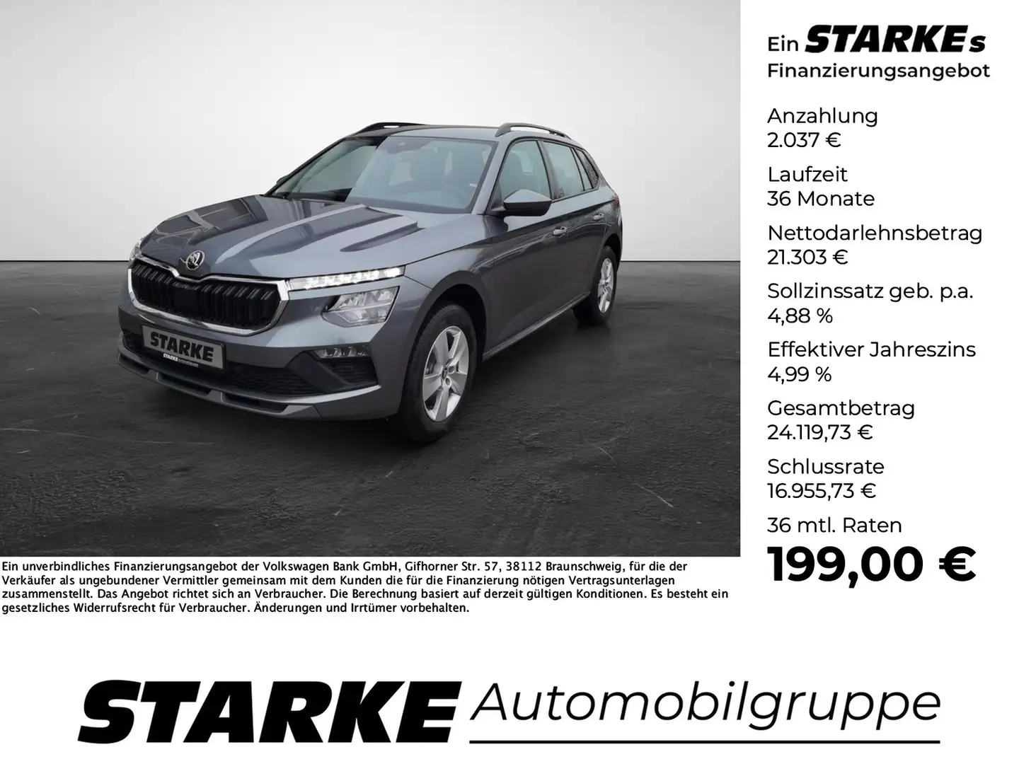 Skoda Kamiq 1.0 TSI DSG Selection Gris - 1
