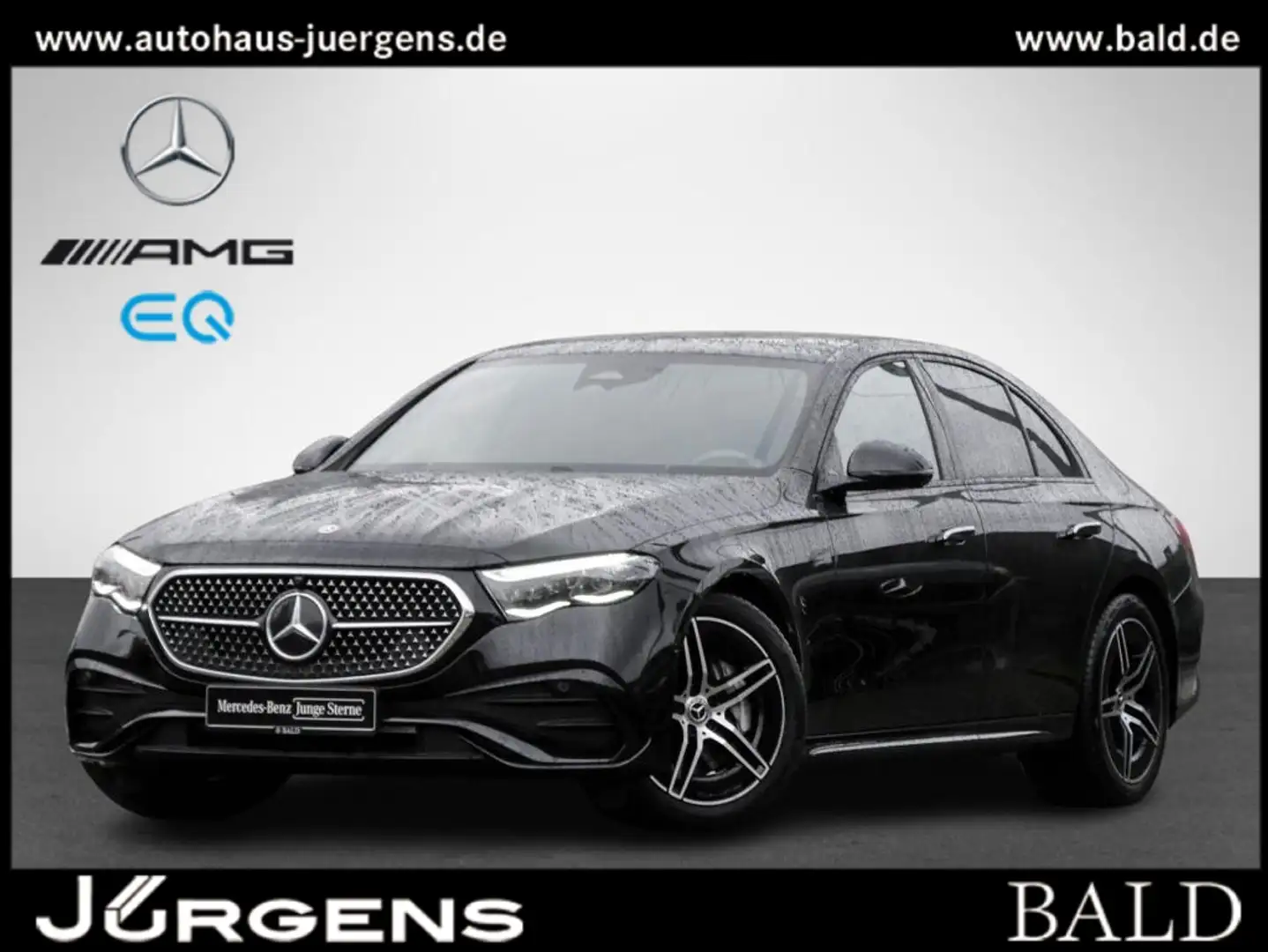 Mercedes-Benz E 200 AMG-Sport/Pano/Night/360/Digital/Distr/19" Schwarz - 1