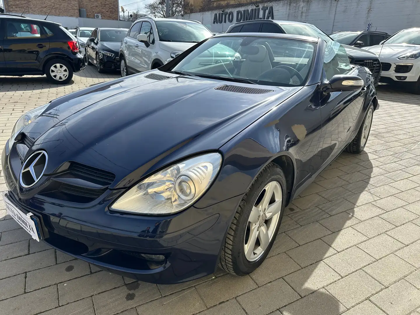 Mercedes-Benz SLK 200 SLK 200 k Bleu - 2