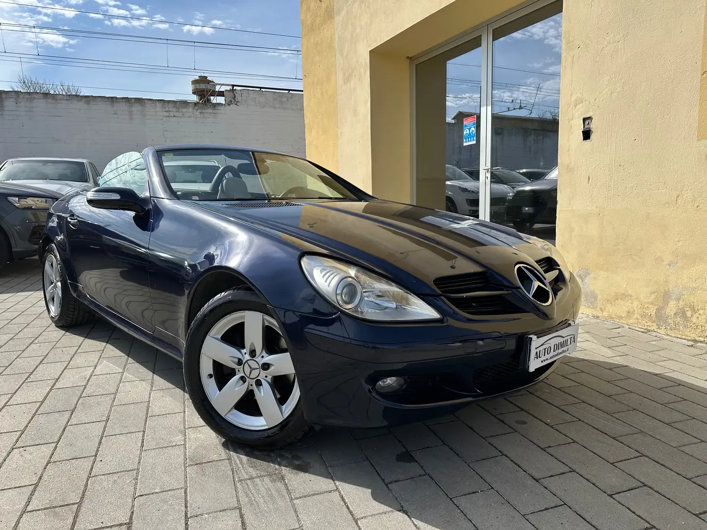 Mercedes-Benz SLK 200 SLK 200 k Bleu - 1