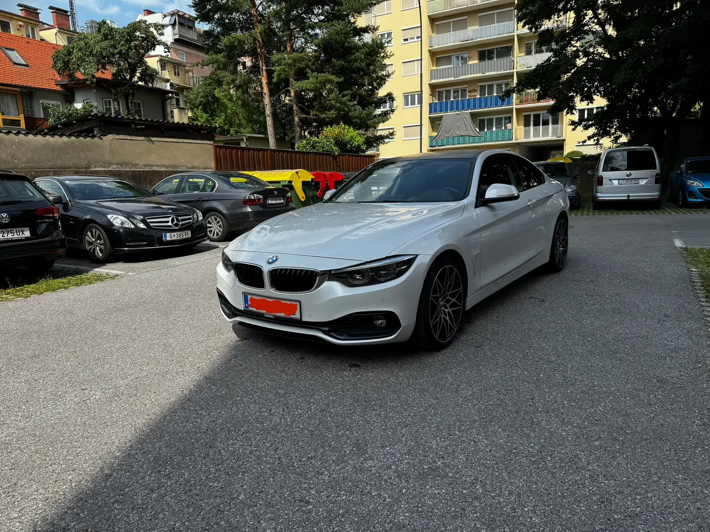 BMW 430 430i Coupe Sport Line Aut. Sport Line Weiß - 2
