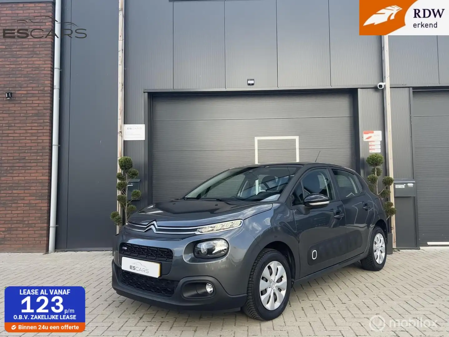 Citroen C3 1.2 PureTech Feel Led | Carplay | Airco Gris - 1