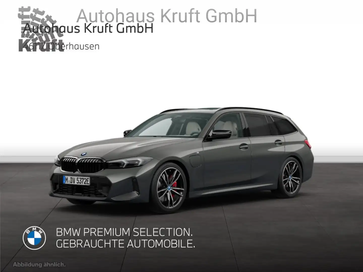 BMW 330 e M SPORT PRO+LC PROF+PANO+AHK+KAMERA+ESITZE+HK SO Grau - 2
