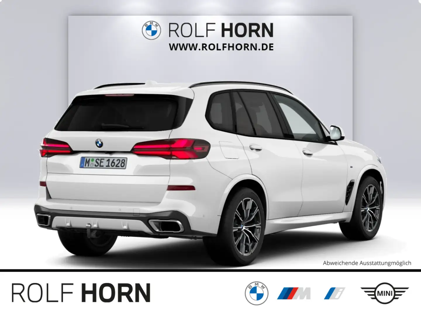 BMW X5 xDrive30d M Sportpaket AHK h/k 20" HUD RfKam. Weiß - 2