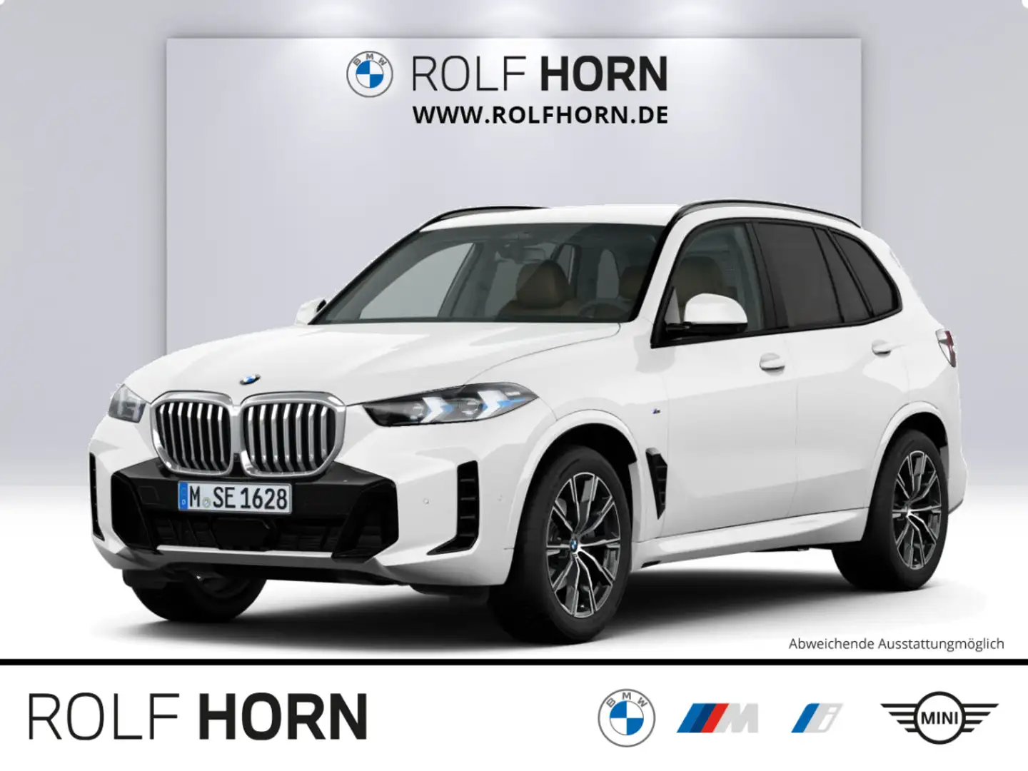BMW X5 xDrive30d M Sportpaket AHK h/k 20" HUD RfKam. Weiß - 1