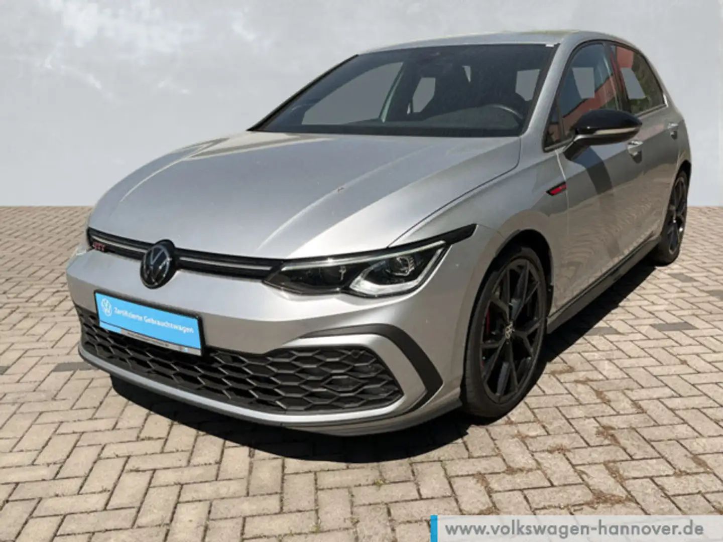 Volkswagen Golf GTI Golf VIII 2.0 TSI DSG GTI BlackStyle DCC ACC STH Silber - 2