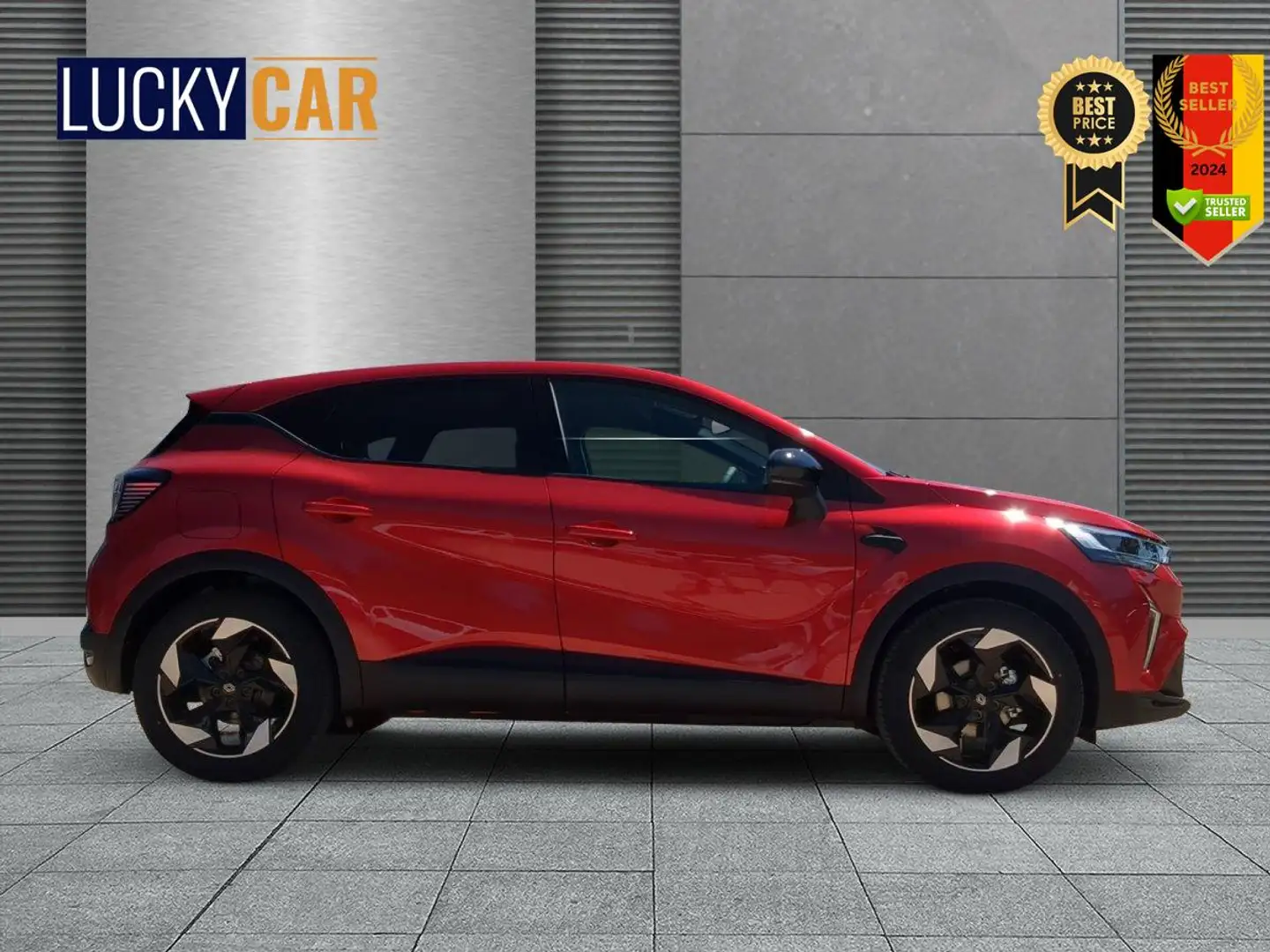 Renault Captur Techno SHZ+Klimaauto.+RFK TCe 160 EDC 116 kW (1... Rot - 2