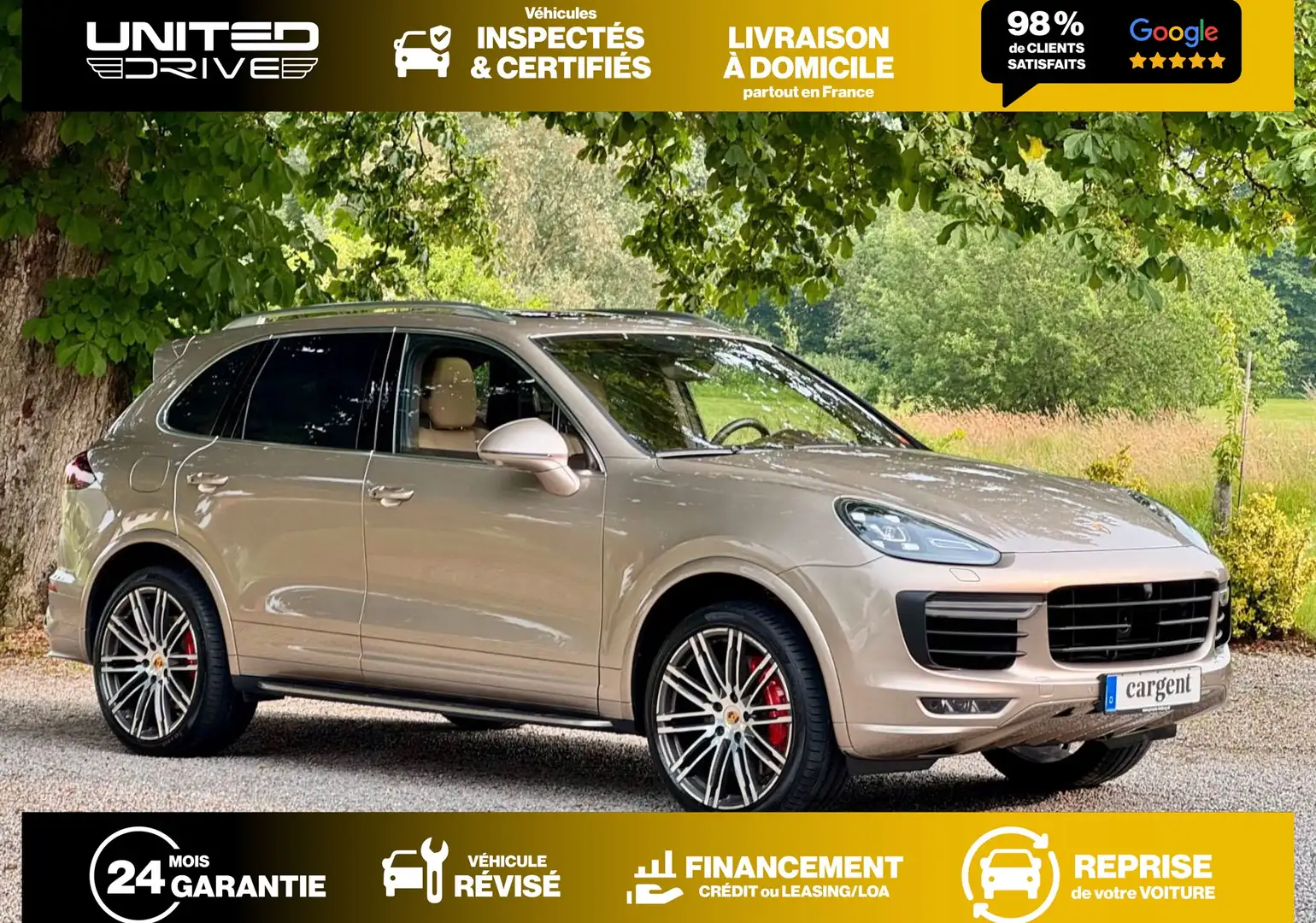 Porsche Cayenne 4.8 V8 520 ch Gold - 1