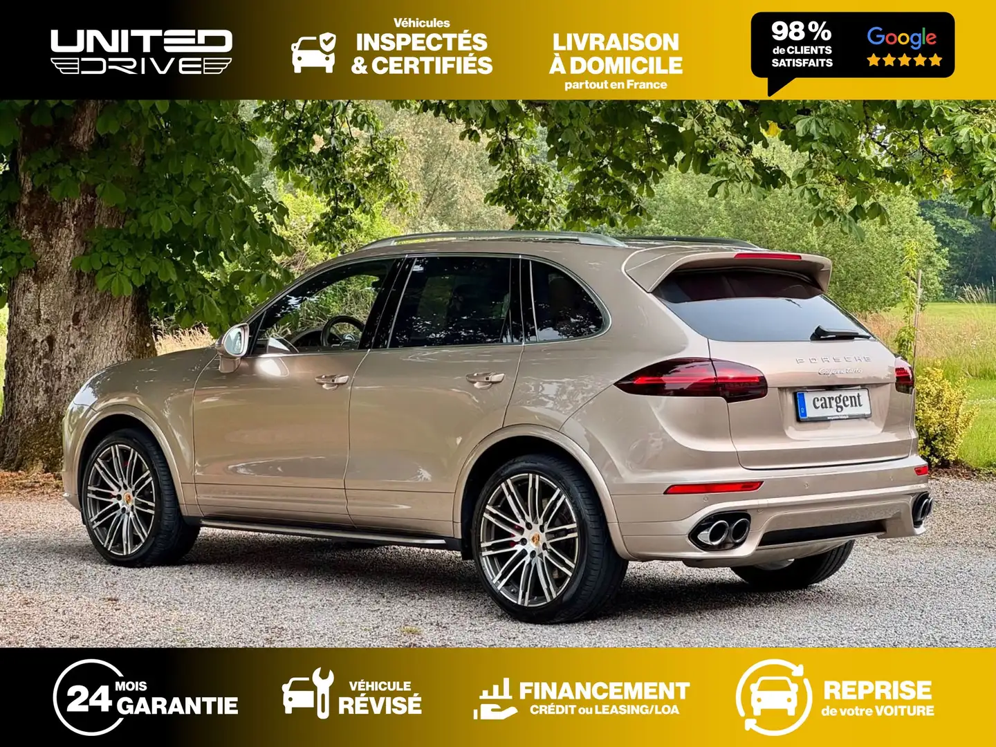 Porsche Cayenne 4.8 V8 520 ch Gold - 2