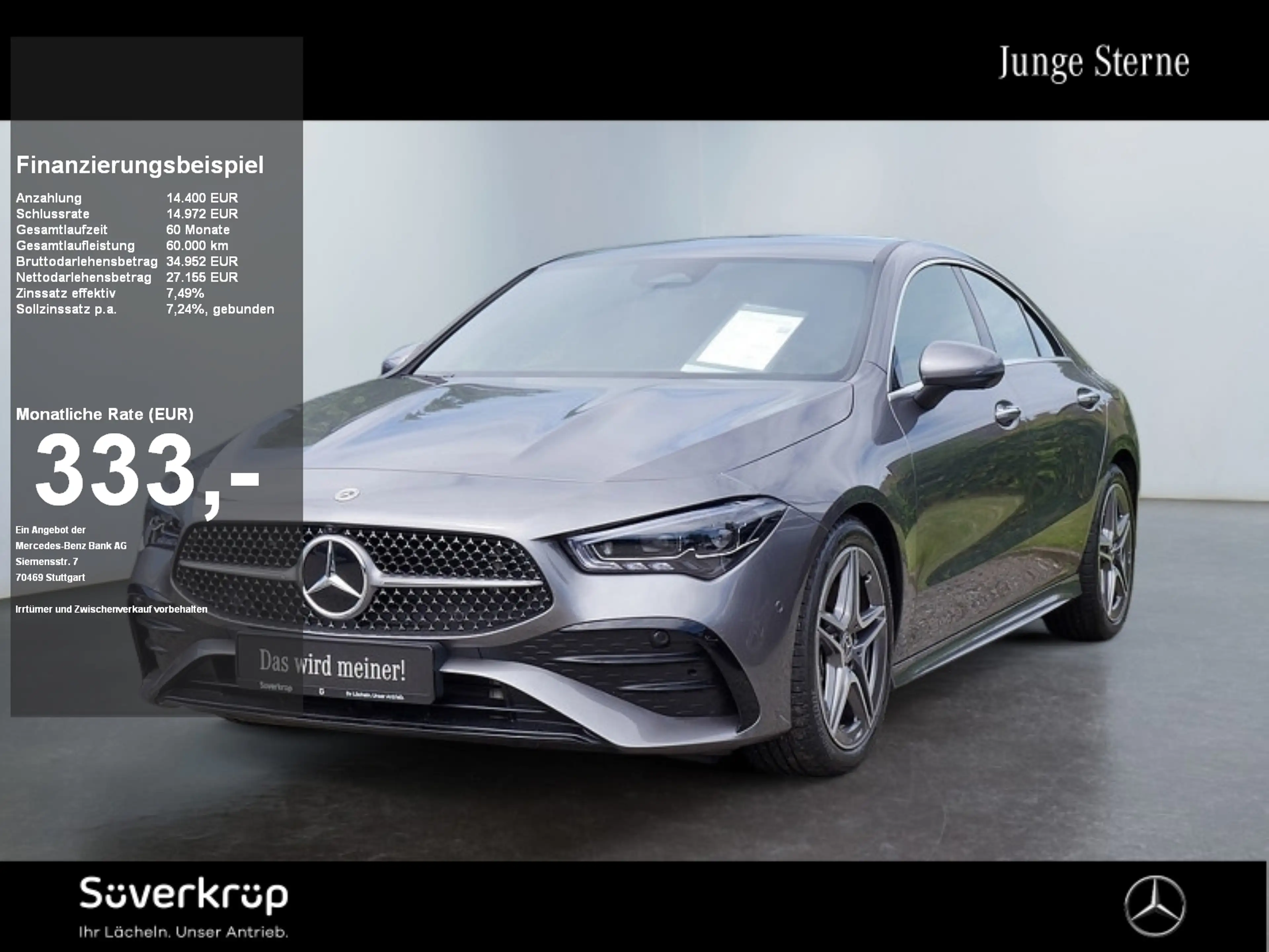 Mercedes-Benz CLA 220 4M Coupé , AMG MULTI 360 DISTR KAMERA