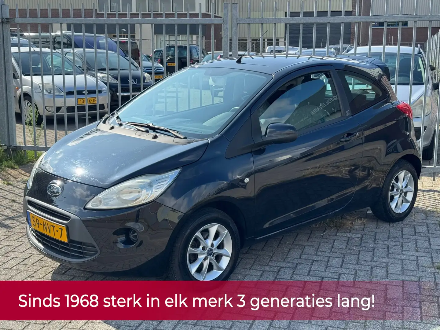 Ford Ka/Ka+ 1.2 Comfort start/stop! Airco l Spoiler l LM velge Negro - 1