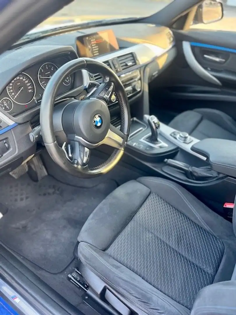 BMW 320 Serie 3 F31 2015 Touring 320d Touring Msport auto Azul - 2