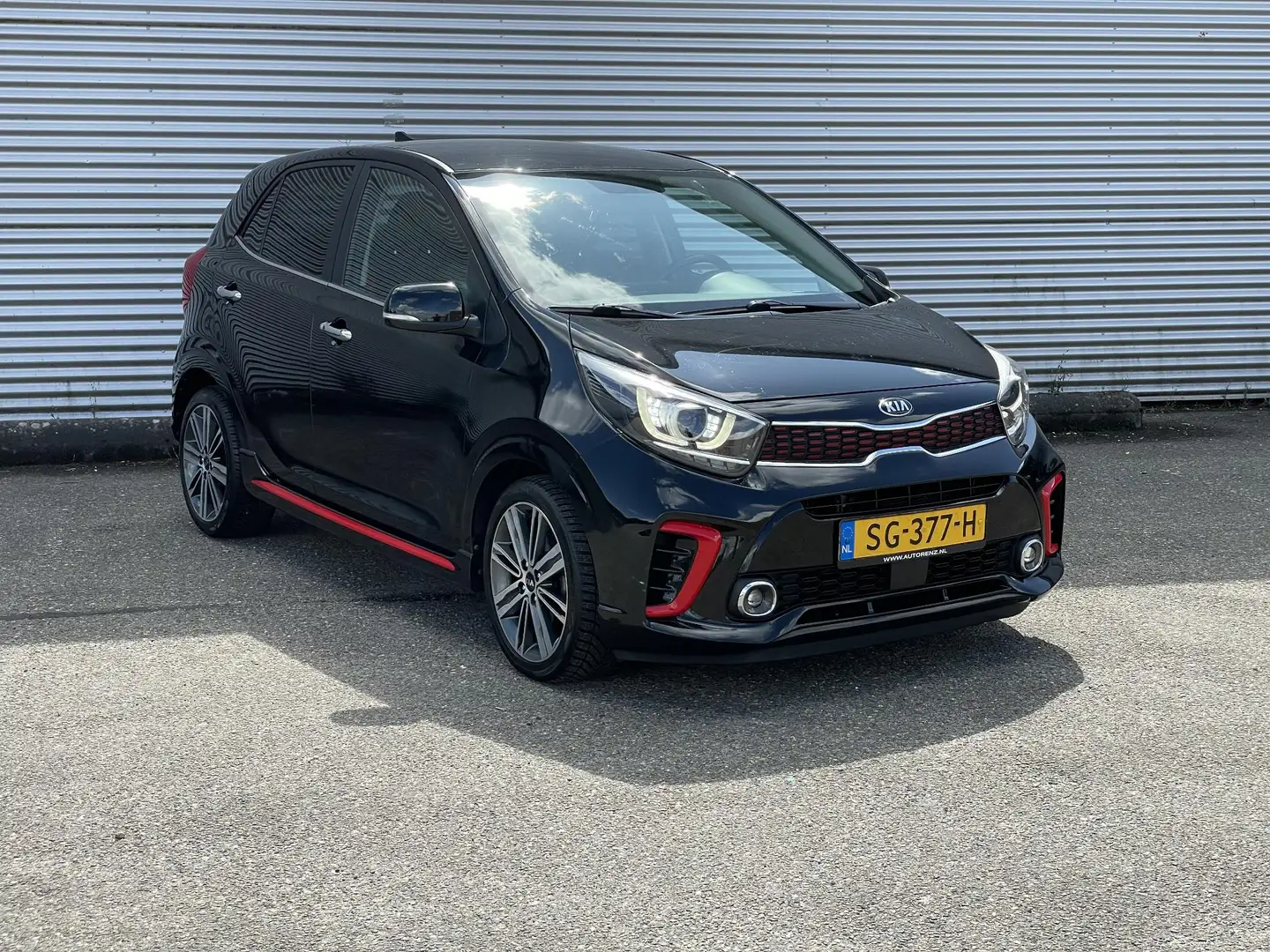 Kia Picanto 1.0 T-GDI GT-Line|CARPLAY|STOELVERW. Zwart - 2