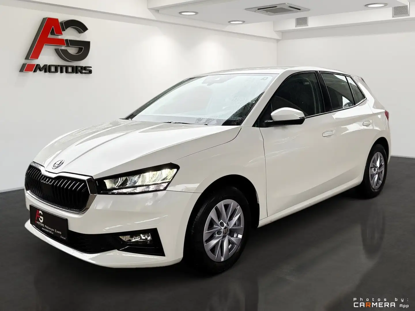 Skoda Fabia Ambition 1,0 ACC/LED/PDC/Spurass./1.Besitz Blanco - 1