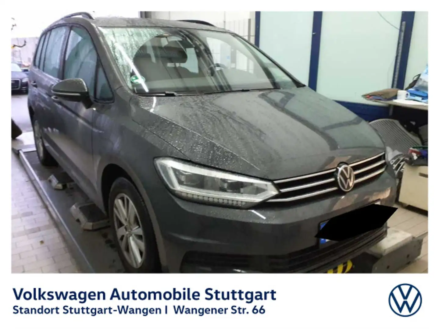 Volkswagen Touran Comfortline 2.0 TDI DSG Navi LED AHK ACC Grau - 2