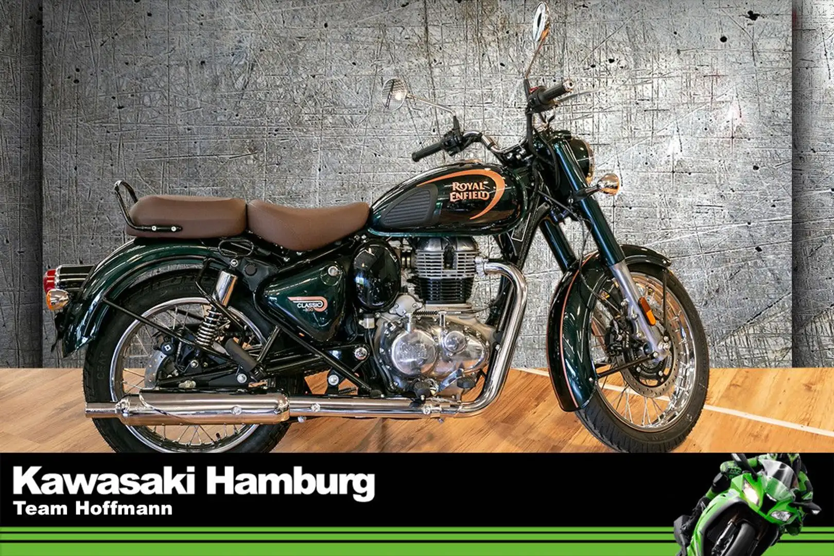 Royal Enfield Classic 350 ABS, sofort lieferbar Zelená - 1