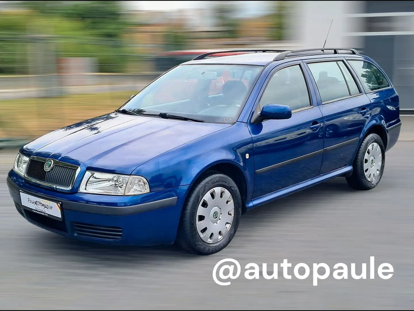 Skoda Octavia Combi 1.Hand*TüV+Zahnriemen+Service NEU* Blau - 1