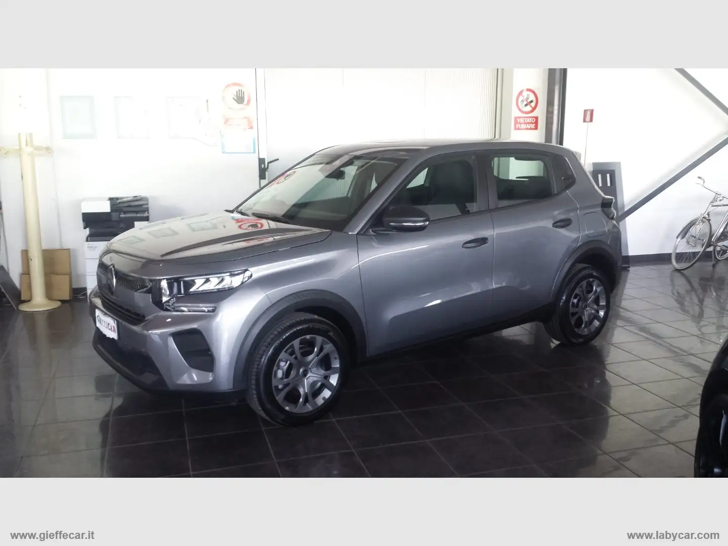 Citroen C3 TURBO 100CAV. YOU KM 0 PREZZO REALE Grigio - 1