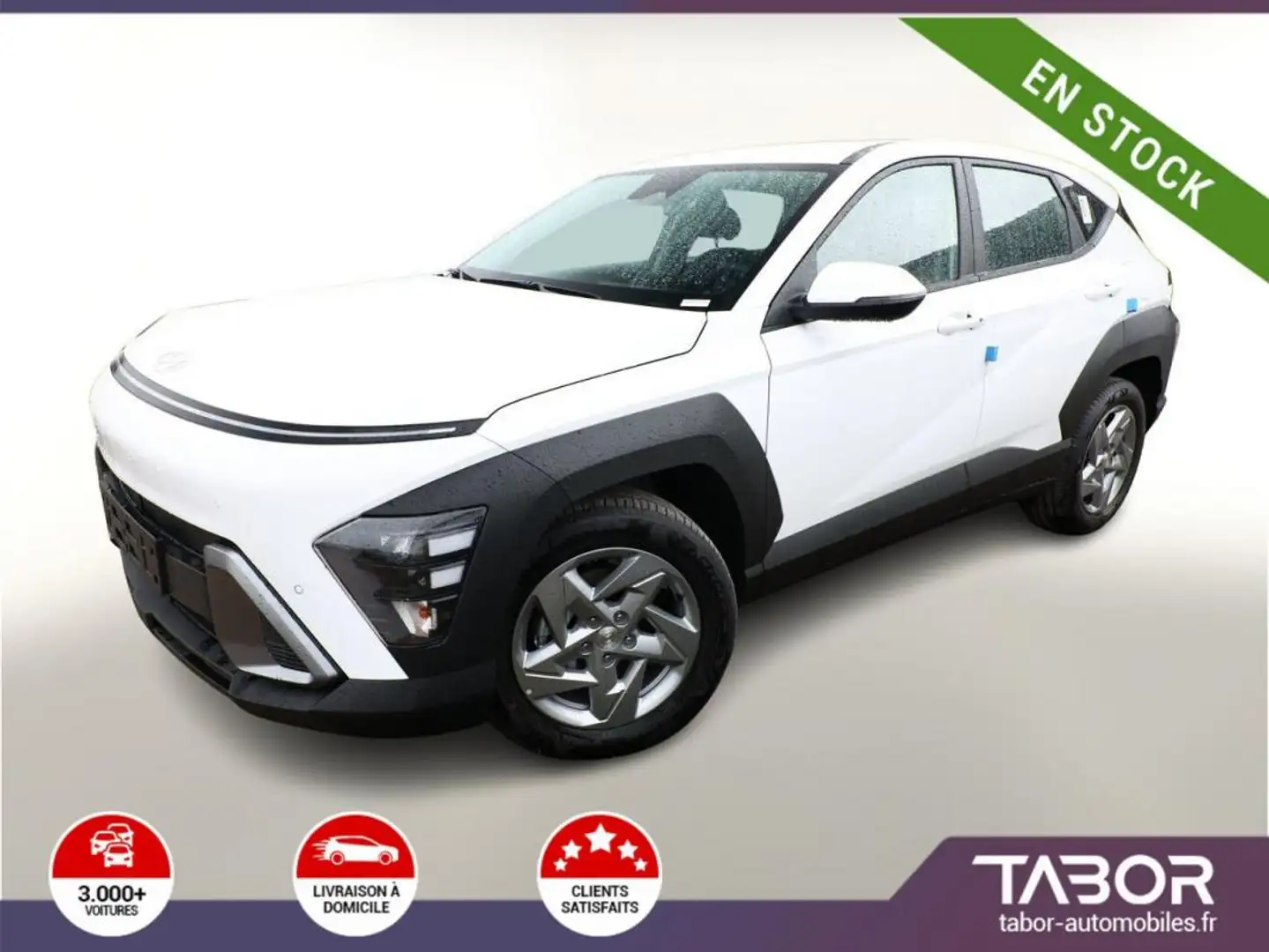 Hyundai KONA 1.6 T-GDI 138 DCT Select MY25 GPS Blanc - 1