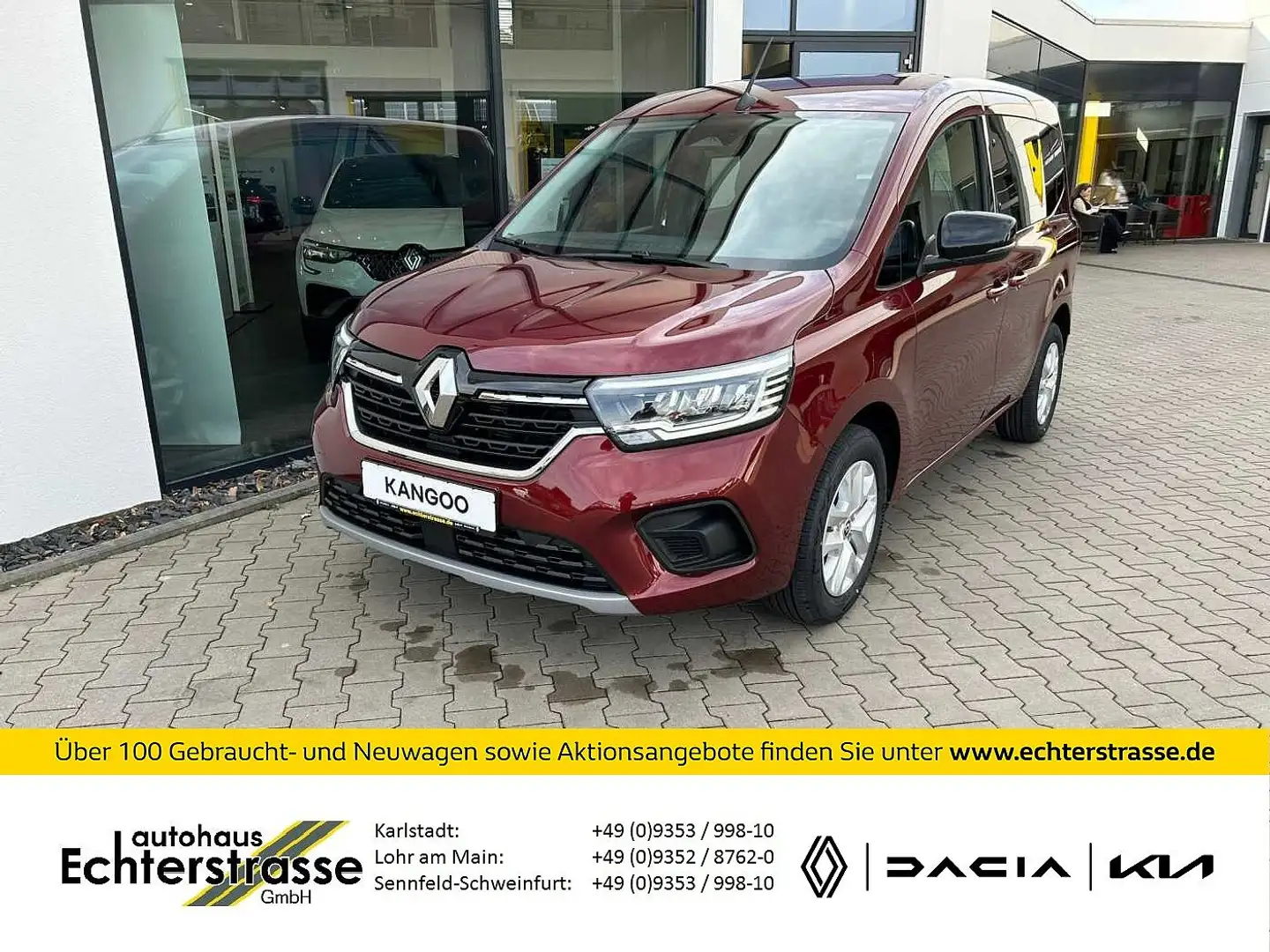 Renault Kangoo Equilibre TCe 100 +SHZ+LED Rot - 1