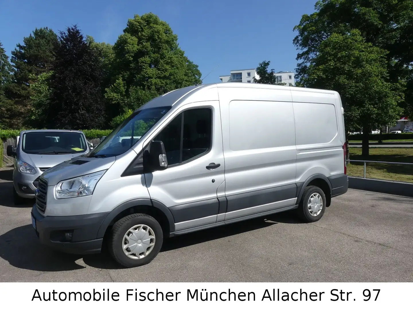 Ford Transit Kasten 310 L2H2 Standh. Bott Regale SHZ Silber - 2