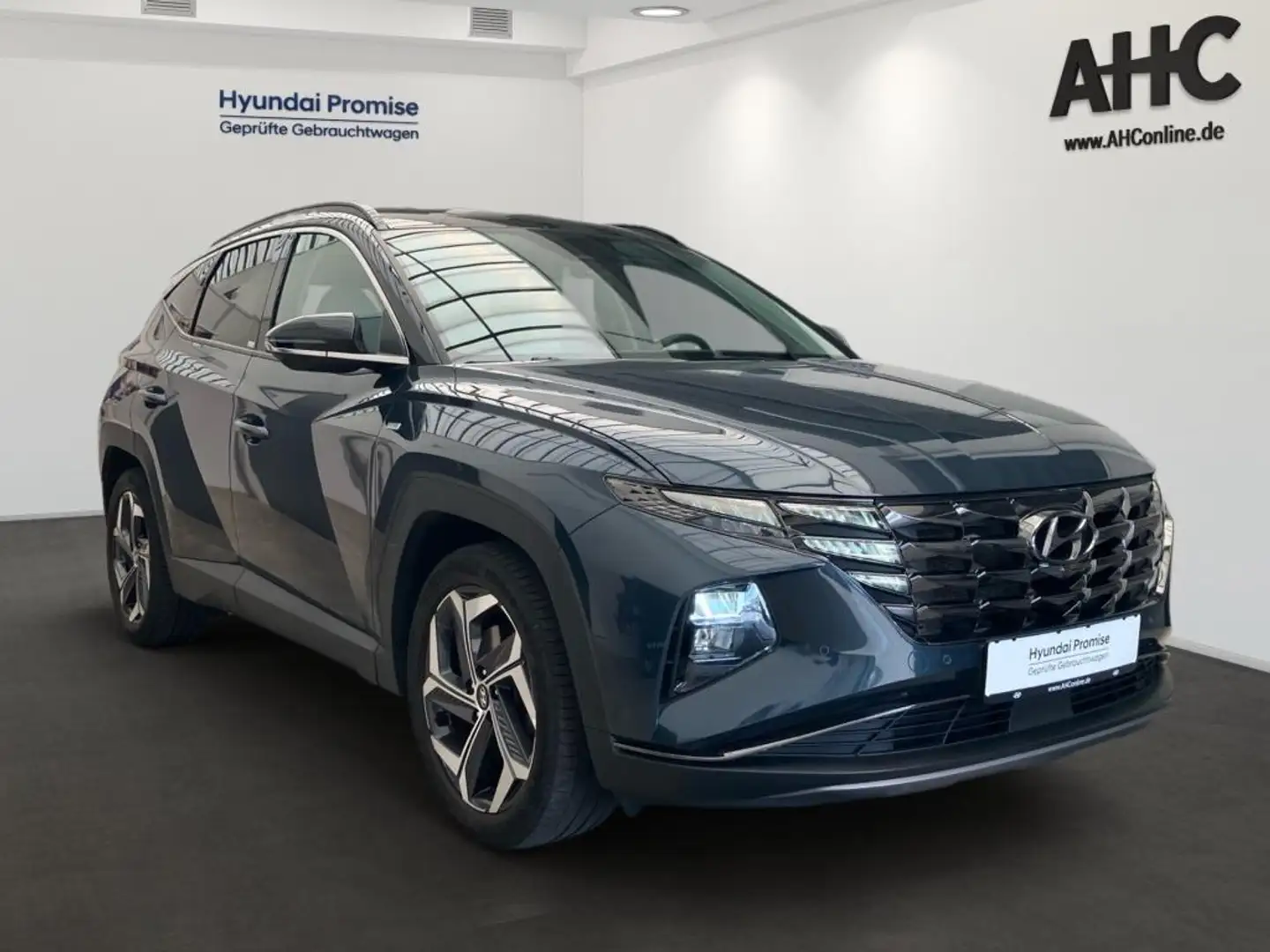 Hyundai TUCSON 1.6 CRDi Prime Mild-Hybrid 4WD Assistenz Blau - 2