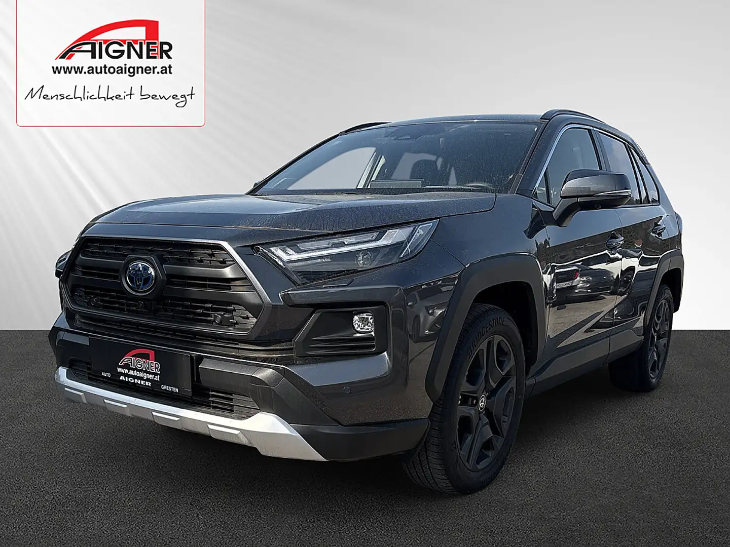 Toyota RAV 4 RAV4 2,5 Hybrid Adventure AWD Grau - 1
