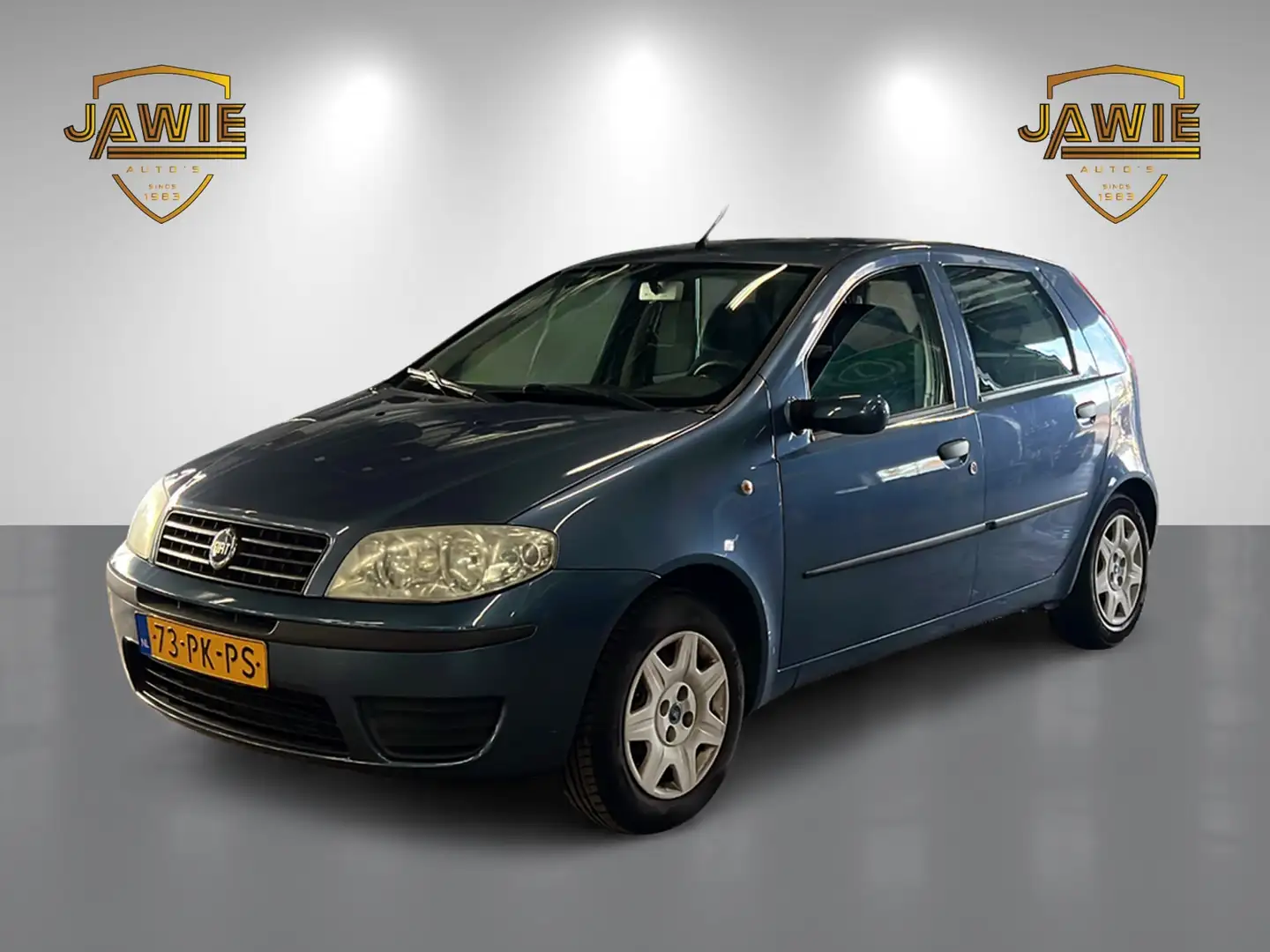 Fiat Punto 1.2-16V Dynamic automaat 73-PK-PS Синій - 1