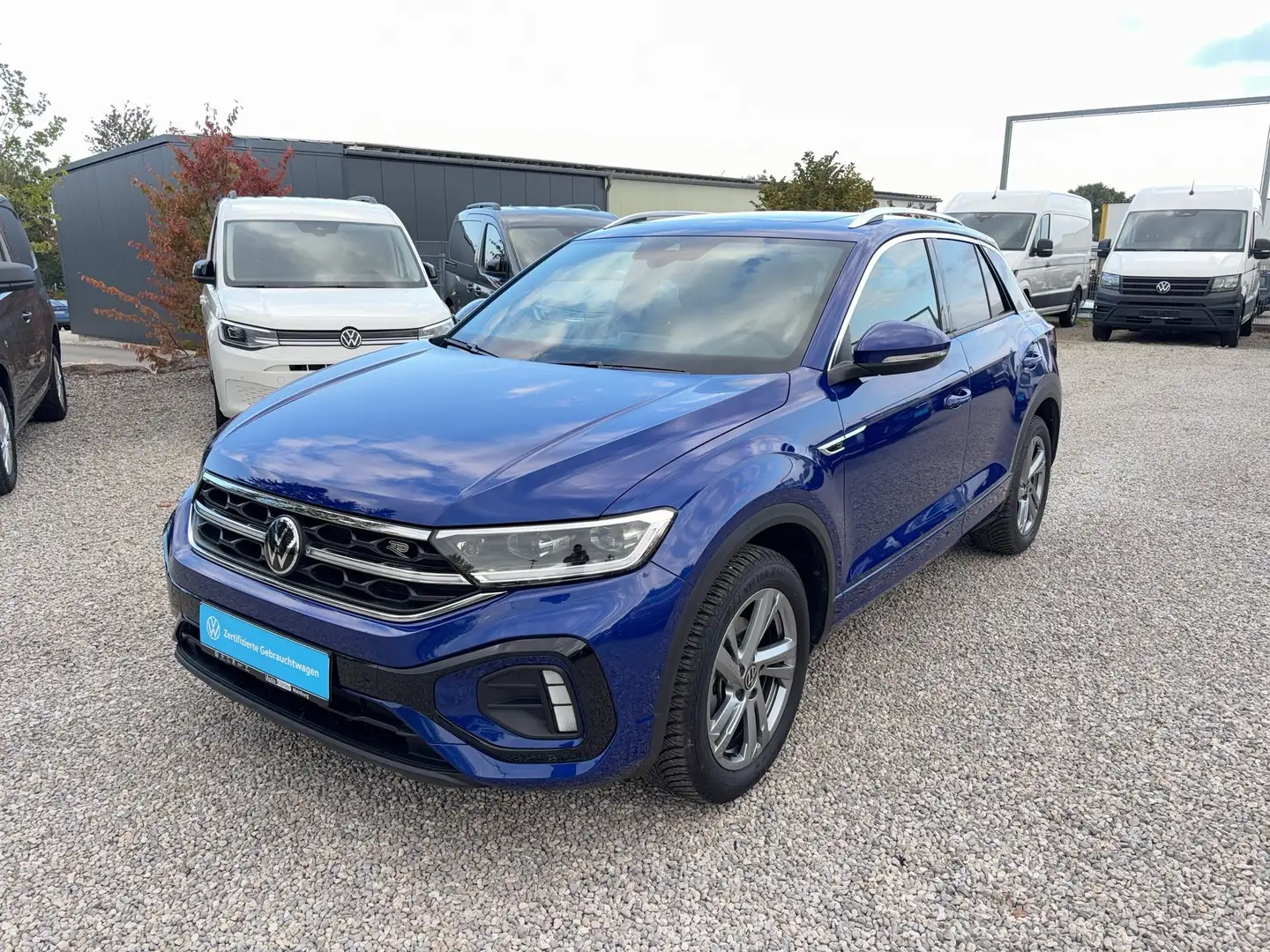 Volkswagen T-Roc R-Line TSi Matrix+Pano+Standheizung Blau - 2