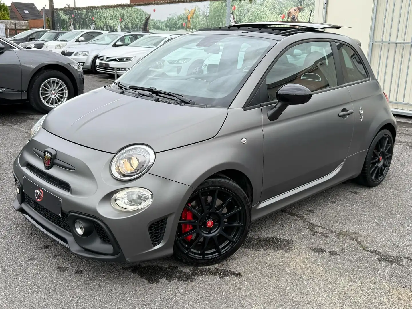 Abarth 595 Competizione 1.4 T-Jet / PERFECT CONDITIONS / SUNROOF / CUIR Gris - 1