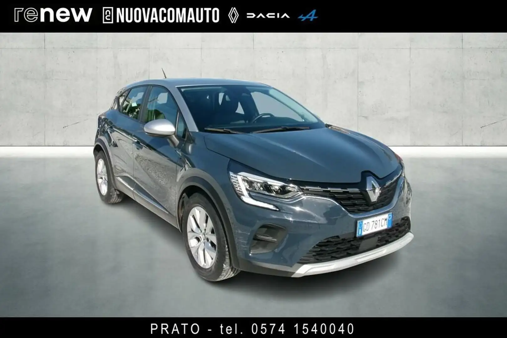Renault Captur 1.0 tce Zen Gpl 100cv Bleu - 2