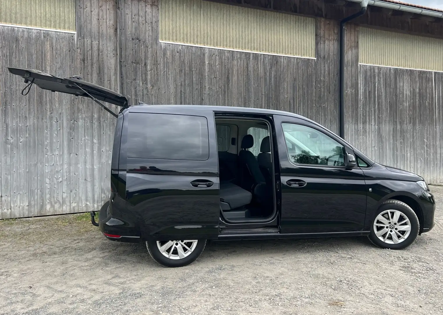 Volkswagen Caddy Life Schwarz - 2