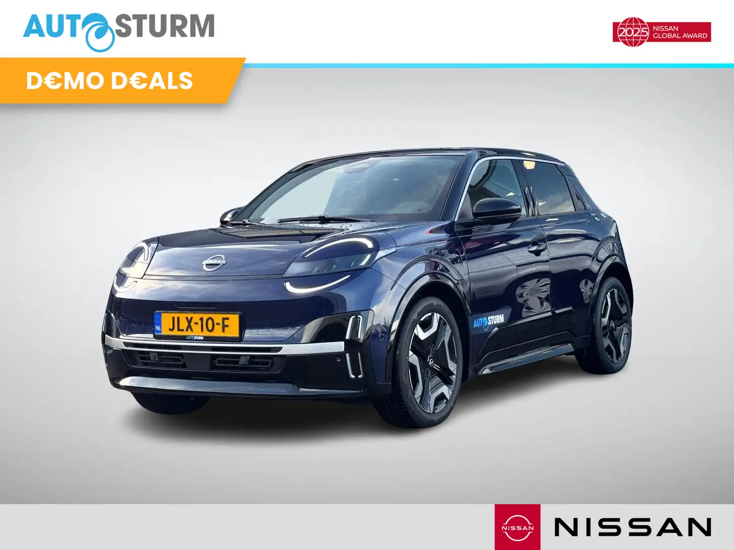 Nissan Micra EVOLVE 52 kWh NU IN DE SHOWROOM! Синий - 1