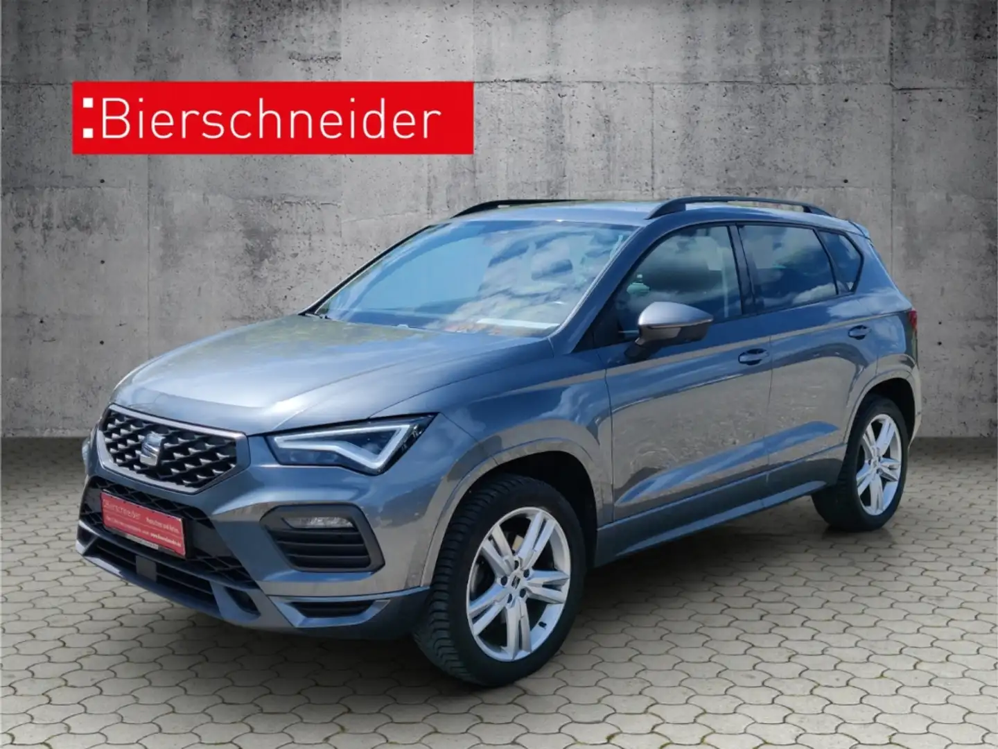 SEAT Ateca 2.0 TDI DSG 4Drive FR NAVI AHK LED KAMERA ACC SHZ Gris - 1