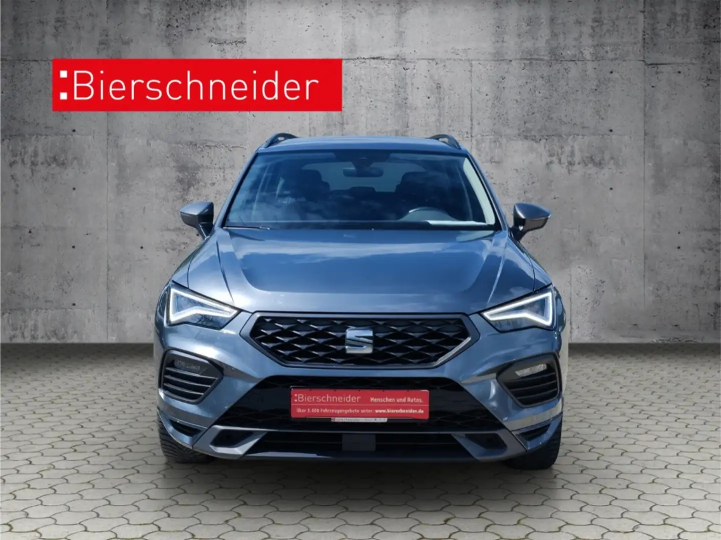 SEAT Ateca 2.0 TDI DSG 4Drive FR NAVI AHK LED KAMERA ACC SHZ Gris - 2